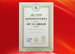 九五至尊官网 九五数据成功顺利获得 CMMI5 认证，开启开展新篇章